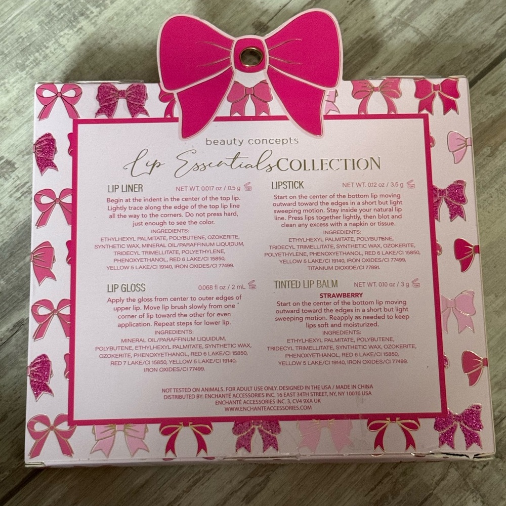 Lip Essentials Collection - Pink - Picture 2 of 2